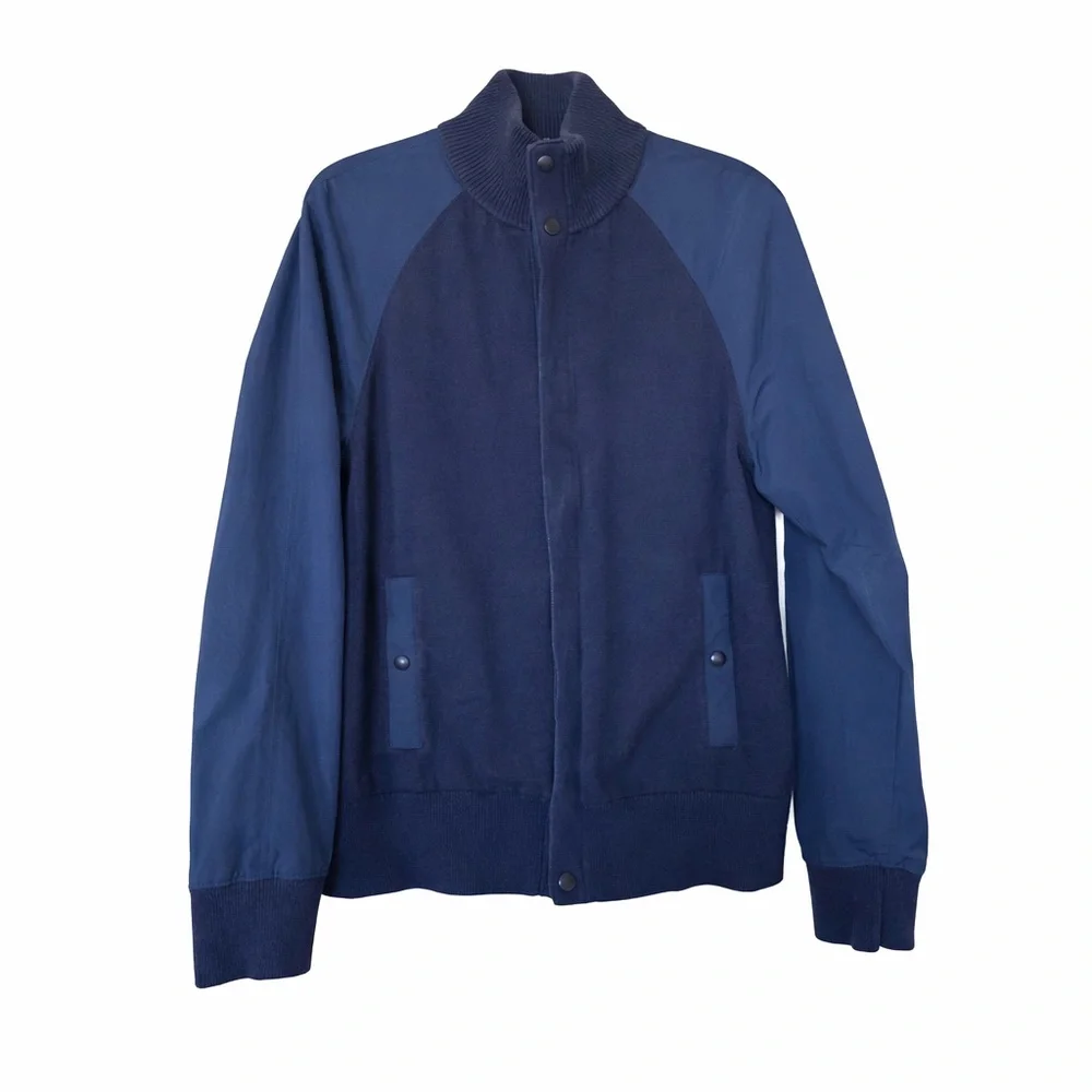 Banana Republic Dark Blue Bomber Jacket